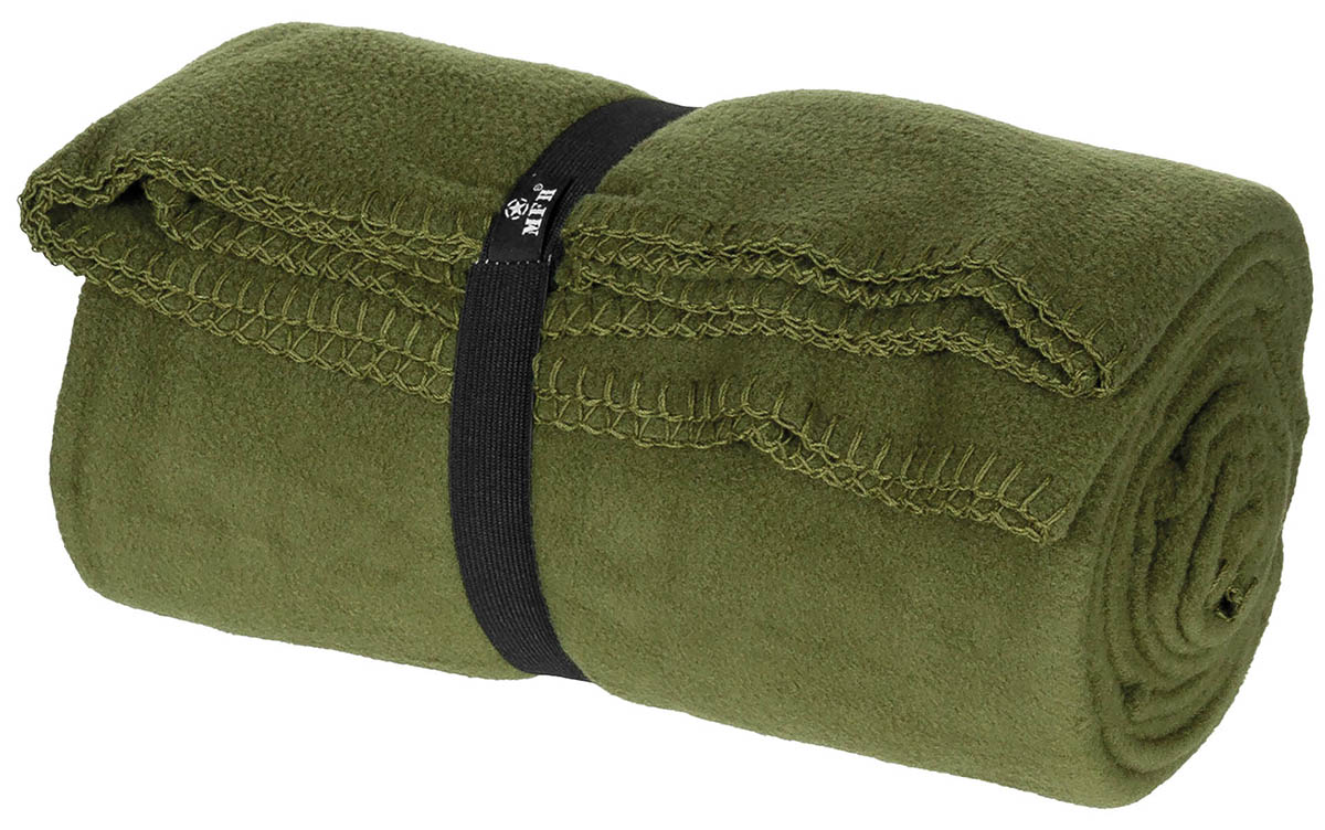 Artikelbild 1 des Artikels “Fleece-Decke, oliv, ca. 200 x 150 cm “