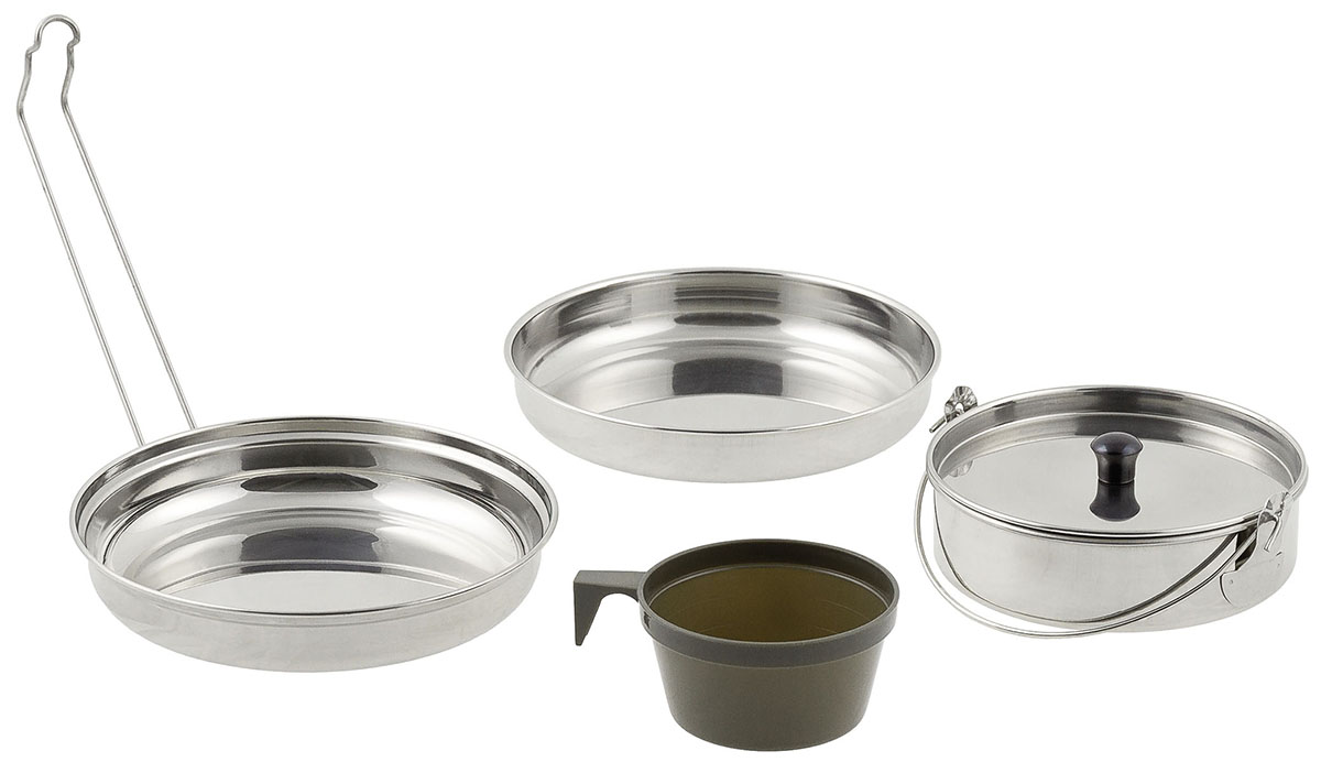 Image 1 de l'article Gamelle, Inox, 5 pièces 