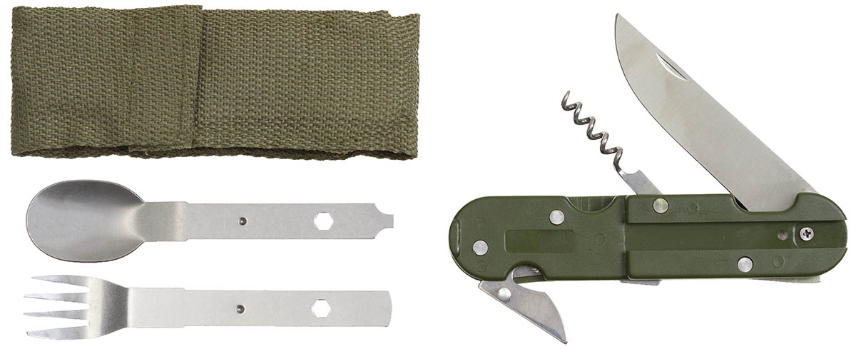 Image 1 de l'article Couvert, 3 parties, pliable 