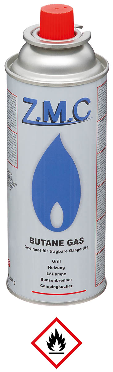 Image 1 de l'article Cartouche de gaz à valve, Butane, 227 g (400 ml) 