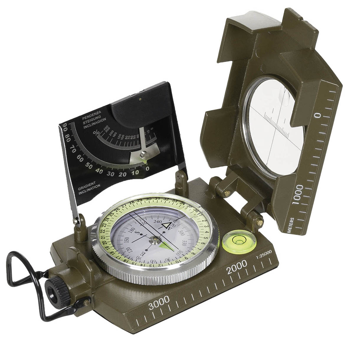 Artikelbild 1 des Artikels “Ital. Kompass, Metallgehäuse “