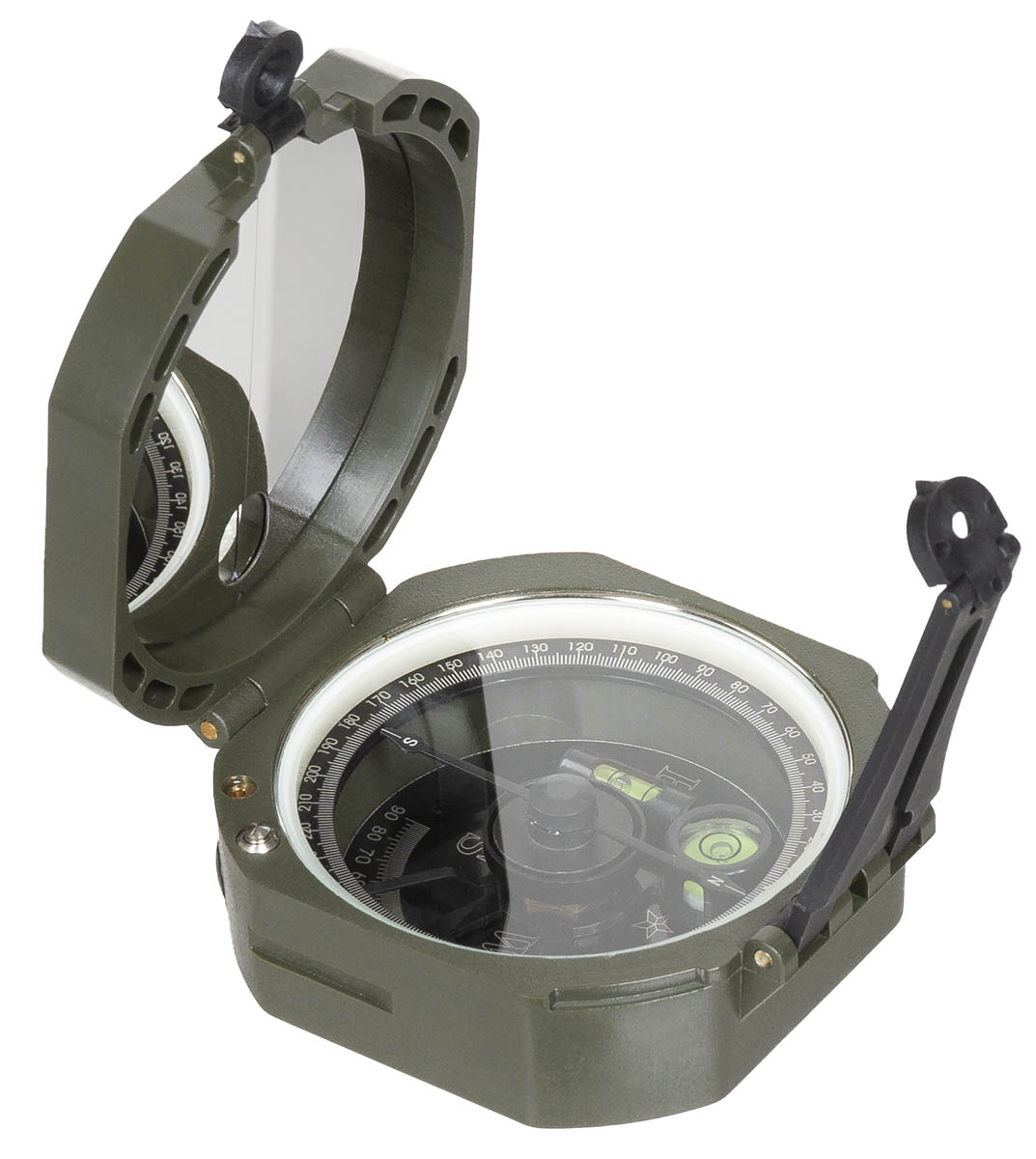 Artikelbild 1 des Artikels “US Kompass, M2, oliv, Kunststoffgehäuse “