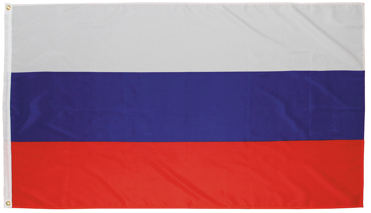 Artikelbild 1 des Artikels “Fahne, Russland, Polyester, 90 x 150 cm “