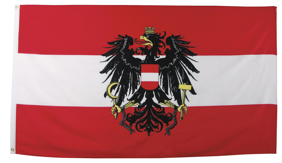 Artikelbild 1 des Artikels “Fahne, Österreich, Polyester, 90 x 150 cm “