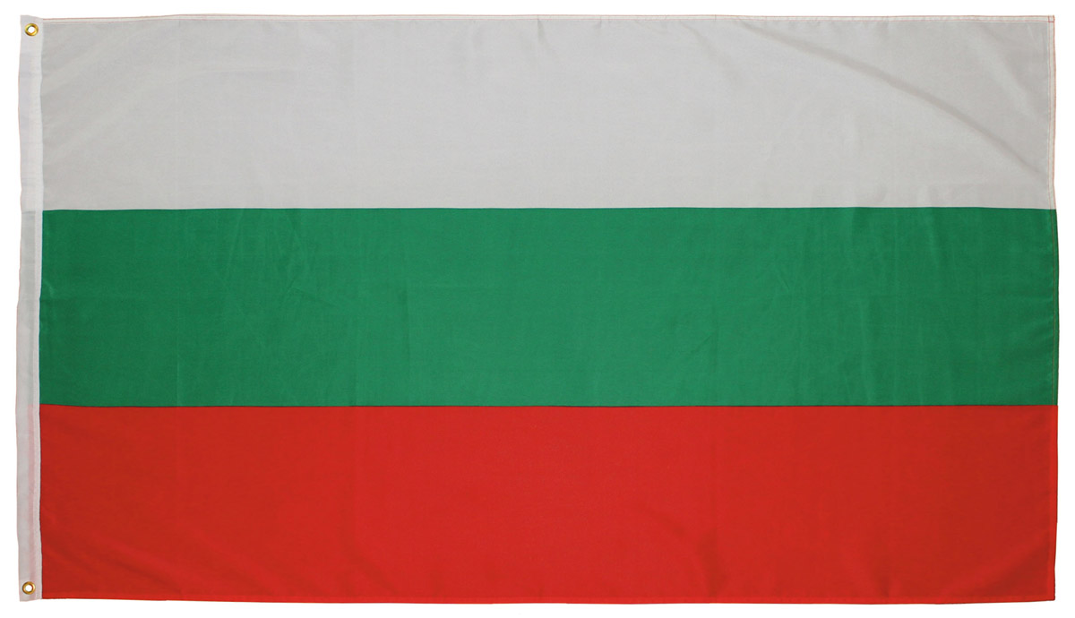 Artikelbild 1 des Artikels “Fahne, Bulgarien, Polyester, 90 x 150 cm “