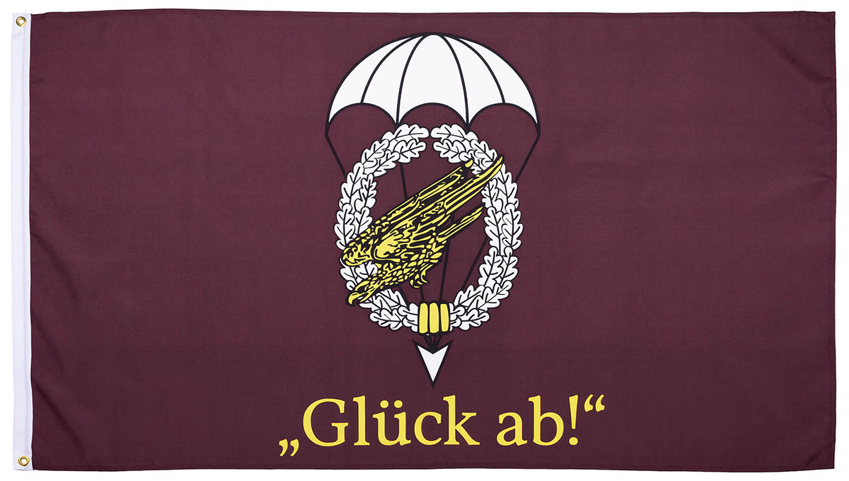 Artikelbild 1 des Artikels “Fahne, Fallschirmjäger, Polyester, 90 x 150 cm “