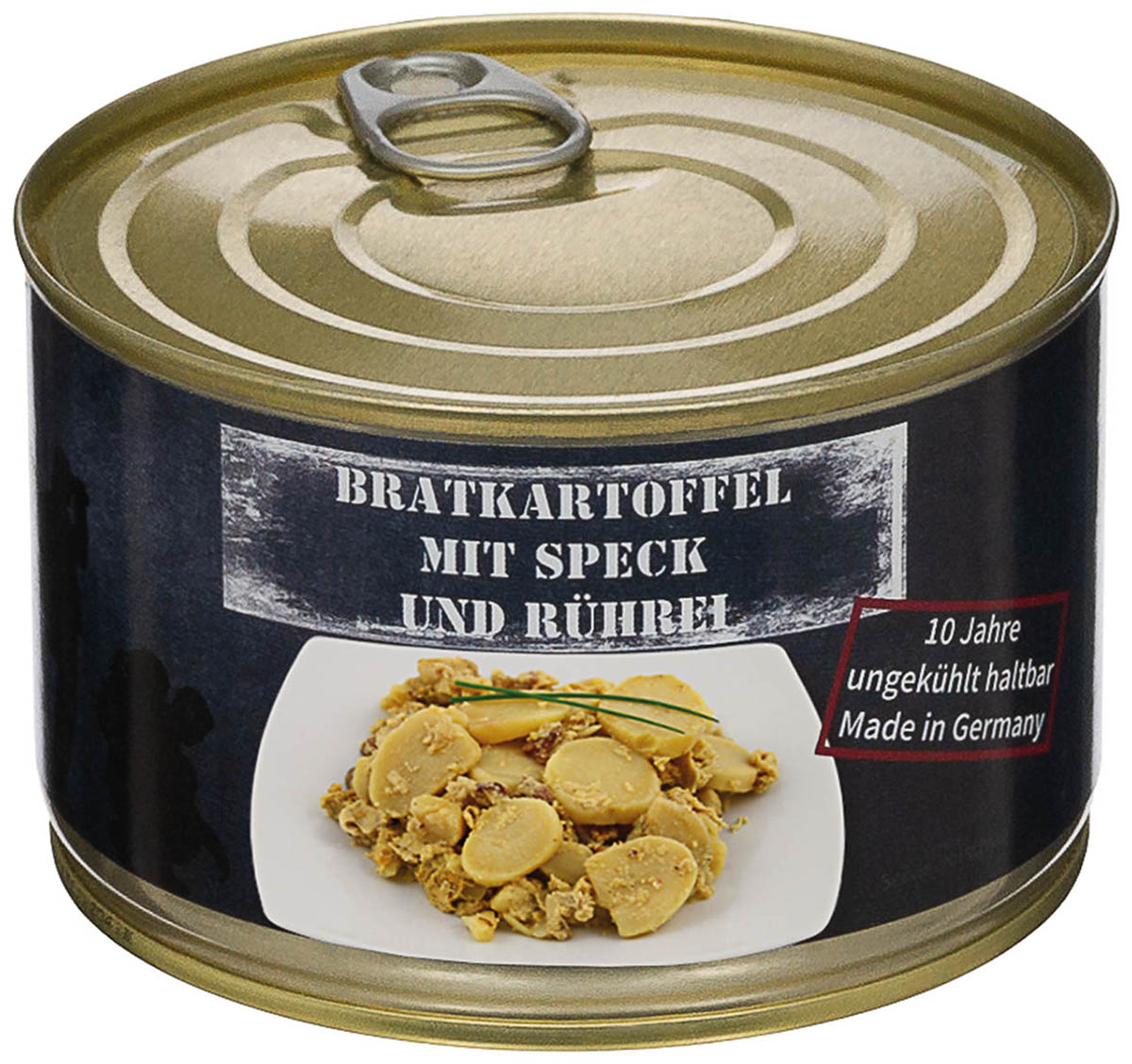 Artikelbild 1 des Artikels “Bratkartoffel m. Speck und Ei, Vollkonserve, 400 g, 7% Mwst. “