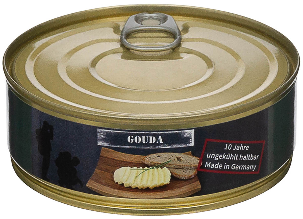 Artikelbild 1 des Artikels “Gouda, Vollkonserve, 200 g, 7% Mwst. “