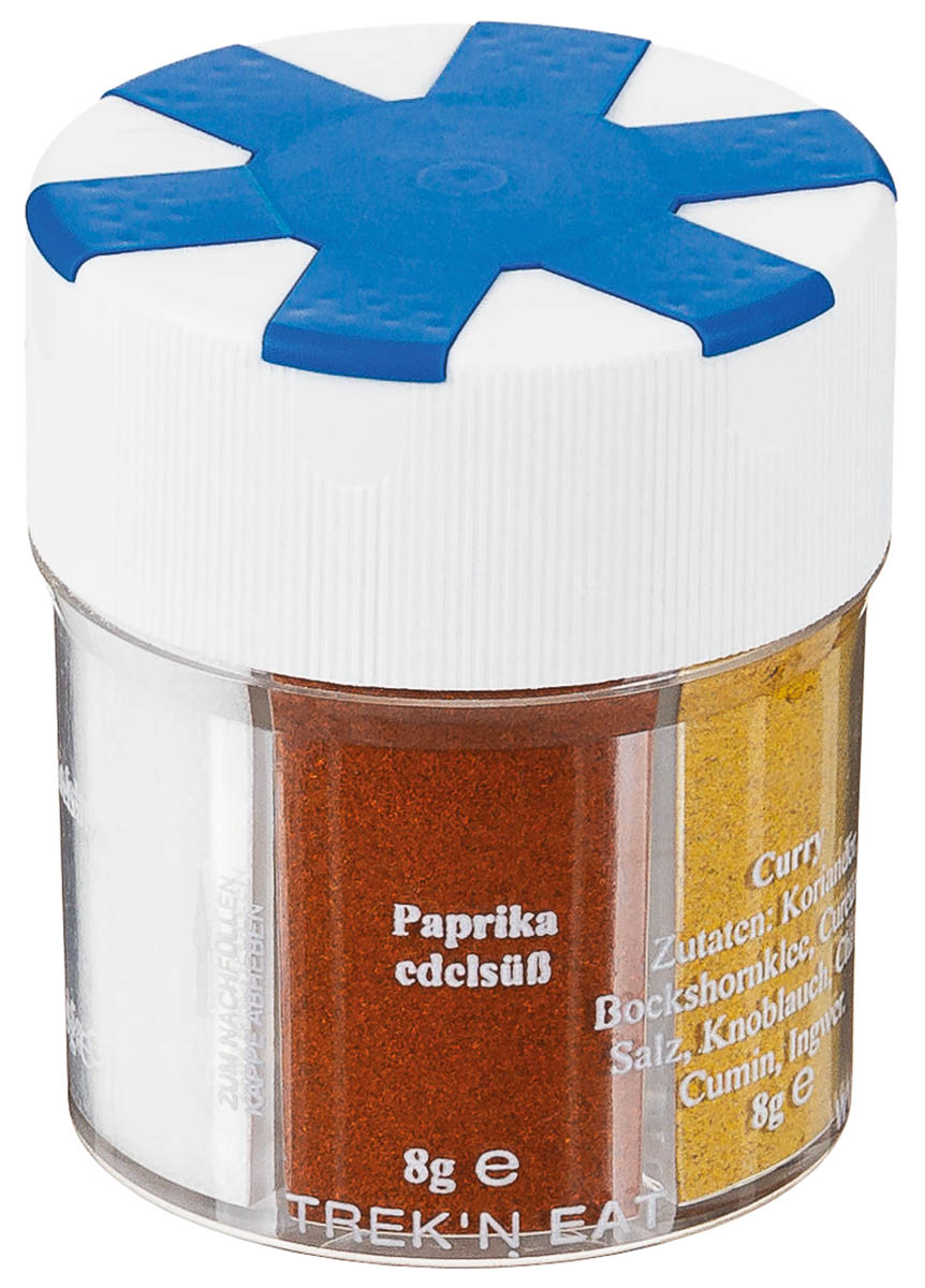 Artikelbild 1 des Artikels “Trek'n Eat, Gewürzstreuer, 6-fach gefüllt, 70 g, 7% Mwst. “