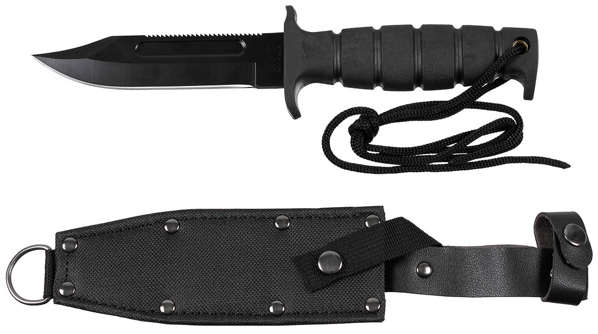 Artikelbild 1 des Artikels “Pilotenmesser, schwarz, Kunststoffgriff, Scheide “