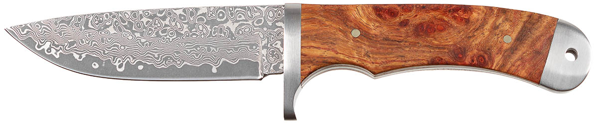 Artikelbild 1 des Artikels “Damastmesser, Scheide, rote Quittenholzeinlage “