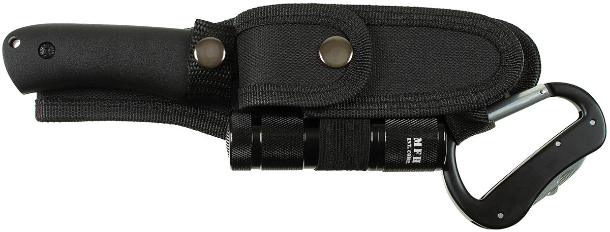 Artikelbild 1 des Artikels “Messerset, schwarz, Kunststoffgriff, Scheide “