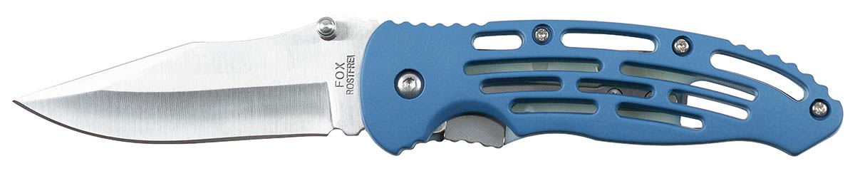 Artikelbild 1 des Artikels “Klappmesser, Einhand, blau, Kunststoffgriff “