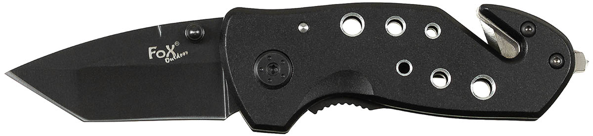 Artikelbild 1 des Artikels “Klappmesser, Einhand, schwarz, Metallgriff “