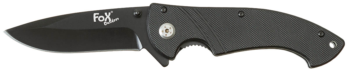 Image 1 de l'article Couteau pliant, à une main, manche en plastique 