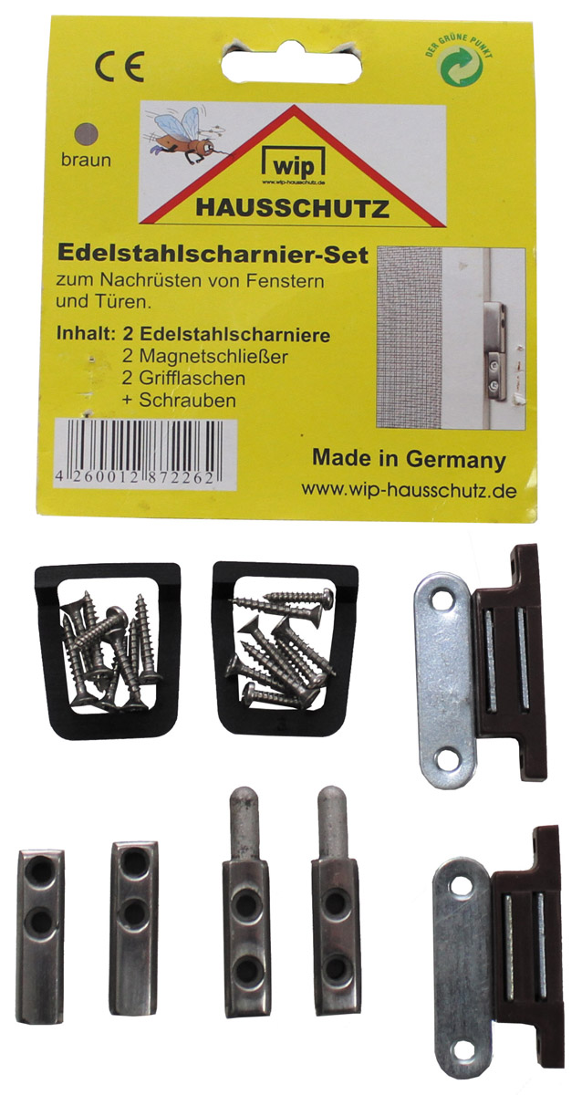 Product image 1 of the product “Stainless Steel Hinge Set