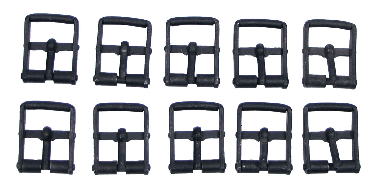 Artikelbild 1 des Artikels “Verschluss, 1 Dorn, schwarz, 3 cm, 10 St./Sack “