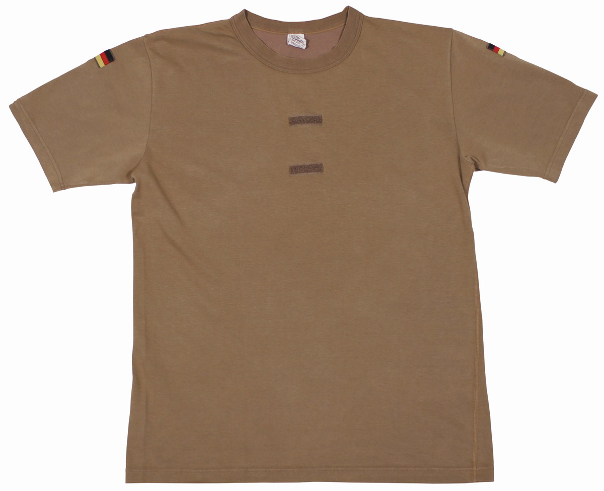 Artikelbild 1 des Artikels “BW Tropen T-Shirt, gebr., mit Klett und Hoheitsabzeichen “