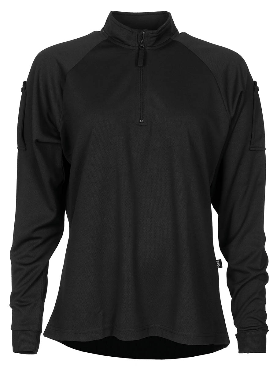 Artikelbild 1 des Artikels “Brit. Funktions-Shirt, DAMEN, langarm, schwarz, RV, neuw. “