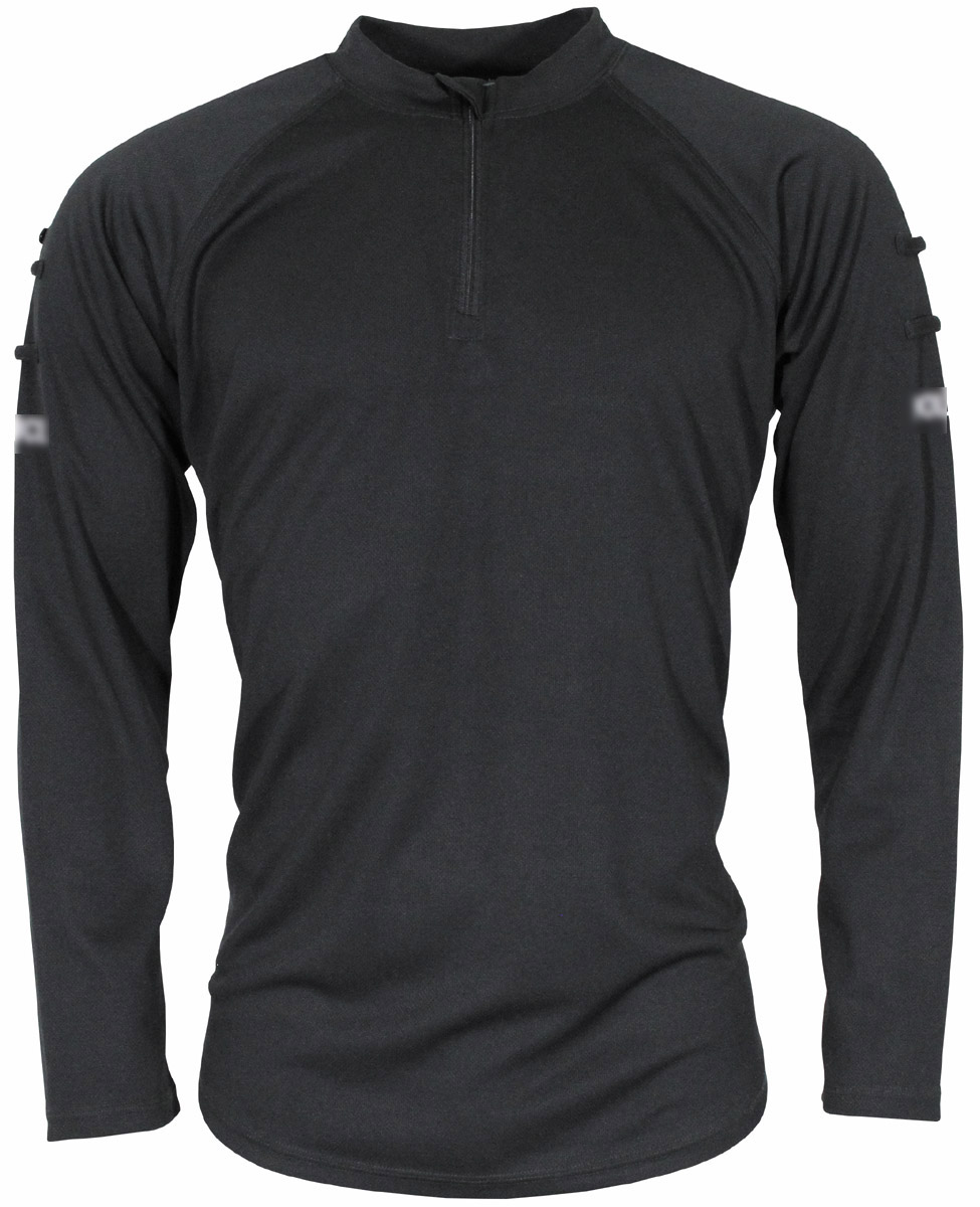 Artikelbild 1 des Artikels “Brit. Funktions-Shirt,schwarz, langarm, Reißverschluss, gebr. “