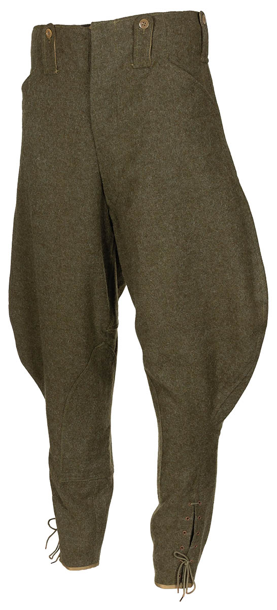 Artikelbild 1 des Artikels “Belg. Reiterhose, oliv, Wolle, neuw. “