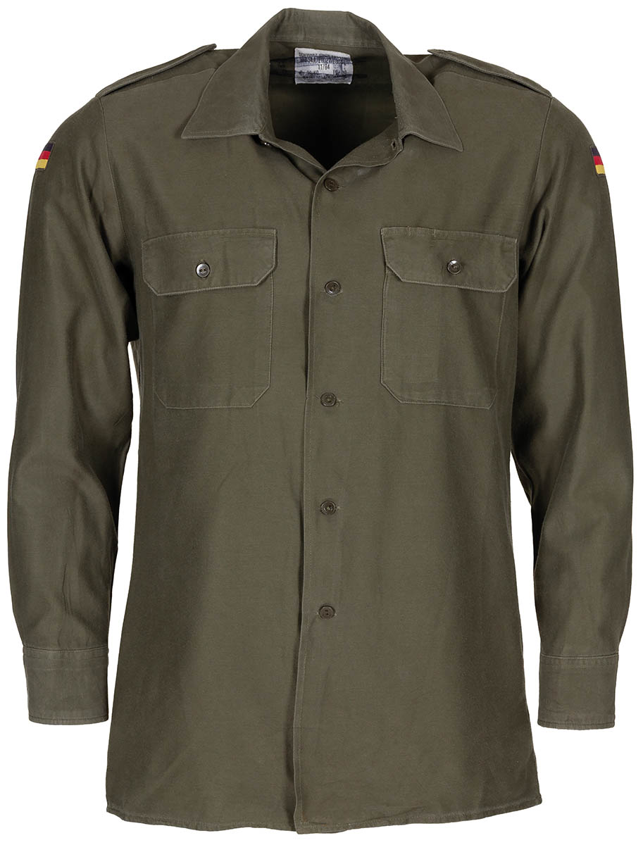 Artikelbild 1 des Artikels “BW Feldhemd, oliv, gebr.  “