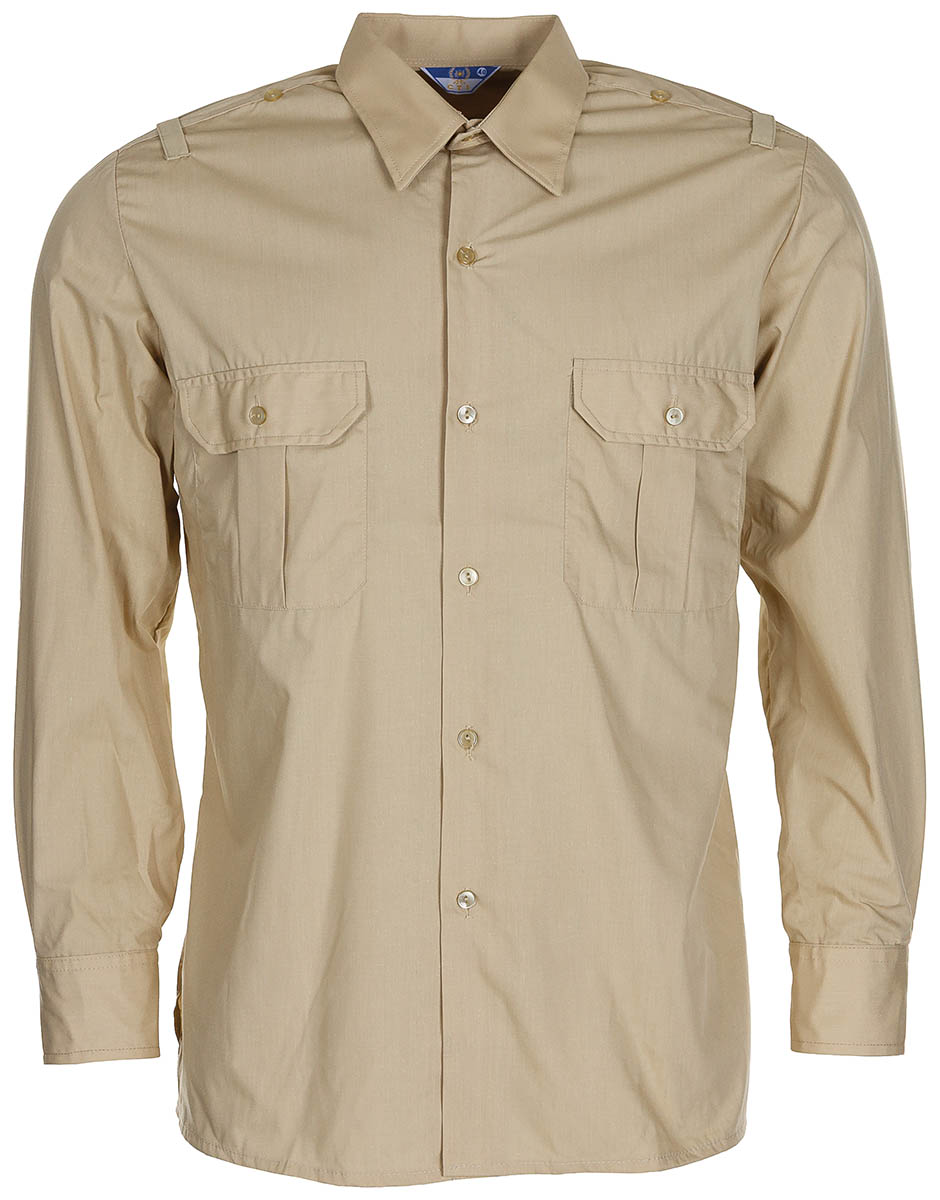 Artikelbild 1 des Artikels “Span. Diensthemd, khaki, langarm, neuw. “