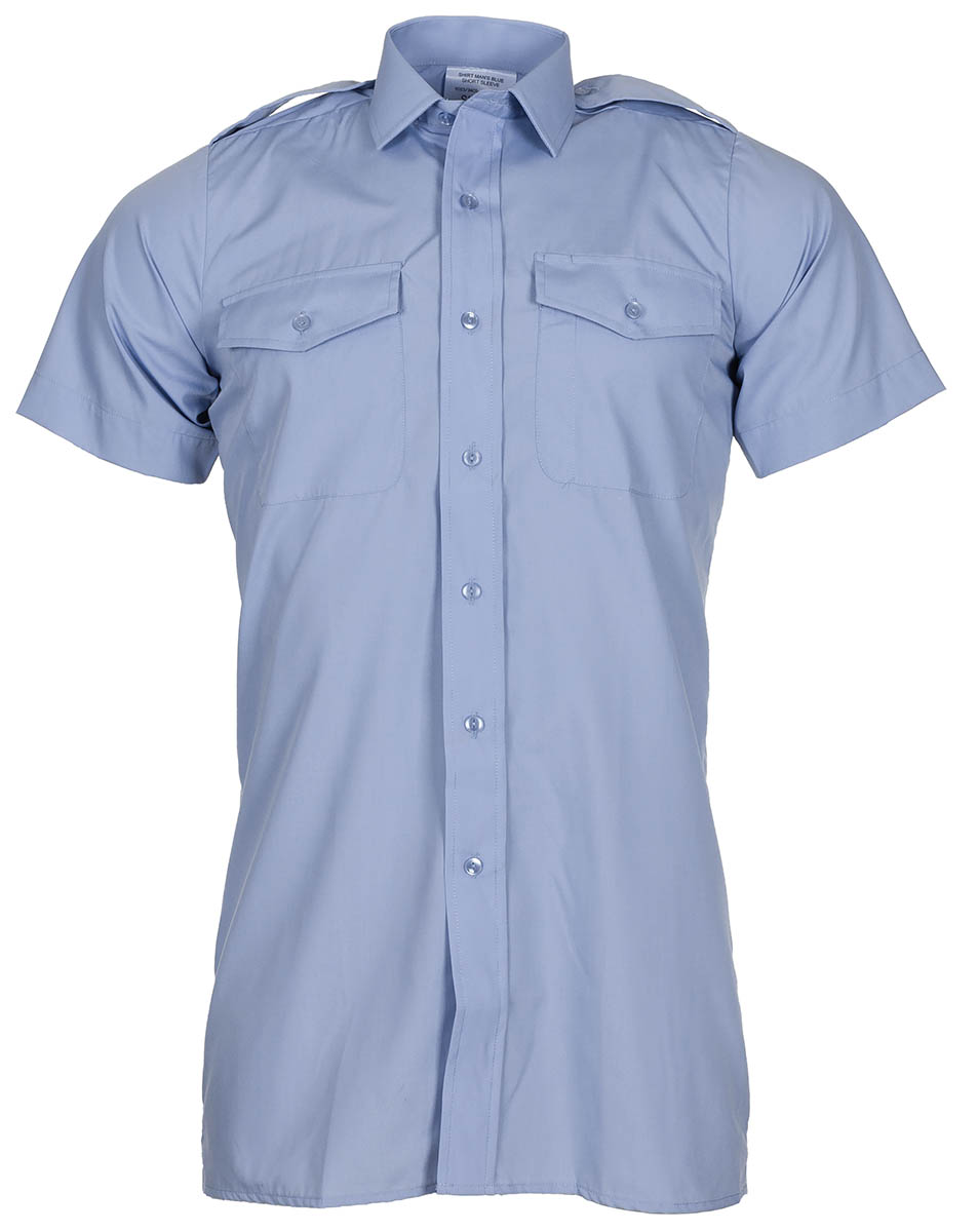 Artikelbild 1 des Artikels “Brit. Diensthemd, blau, kurzarm, gebr. “