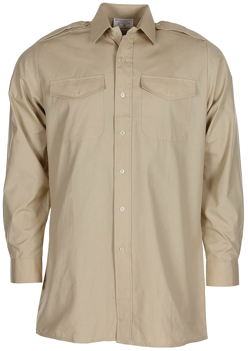 Artikelbild 1 des Artikels “Brit. Diensthemd, beige, langarm, gebr. “