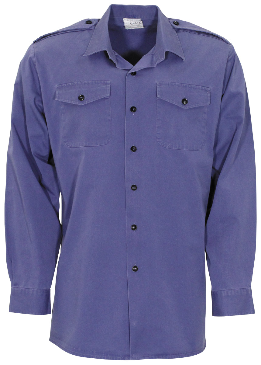 Artikelbild 1 des Artikels “Brit. Feldhemd, blau, FR, langarm, gebr. “