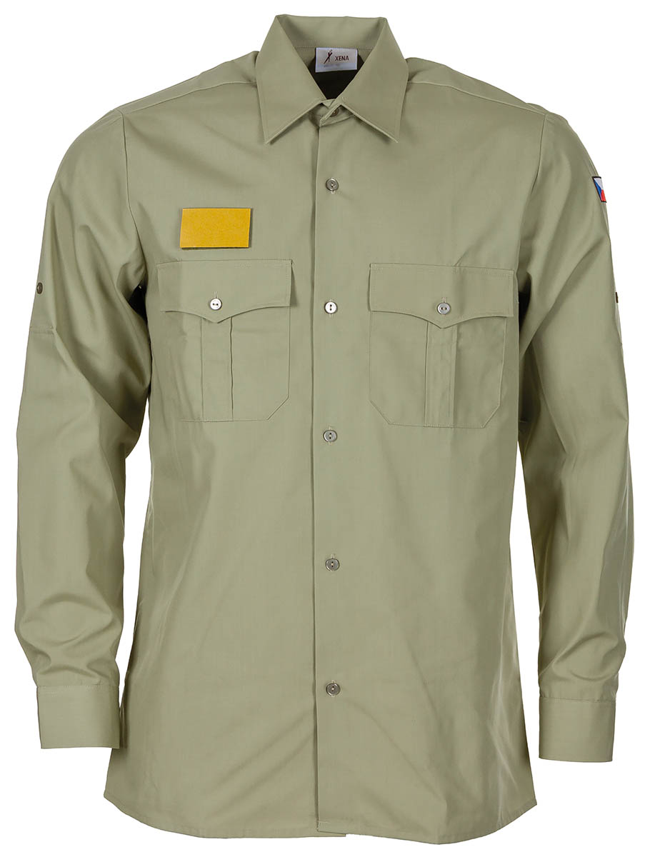 Artikelbild 1 des Artikels “CZ Diensthemd, langarm, khaki, neuw. “