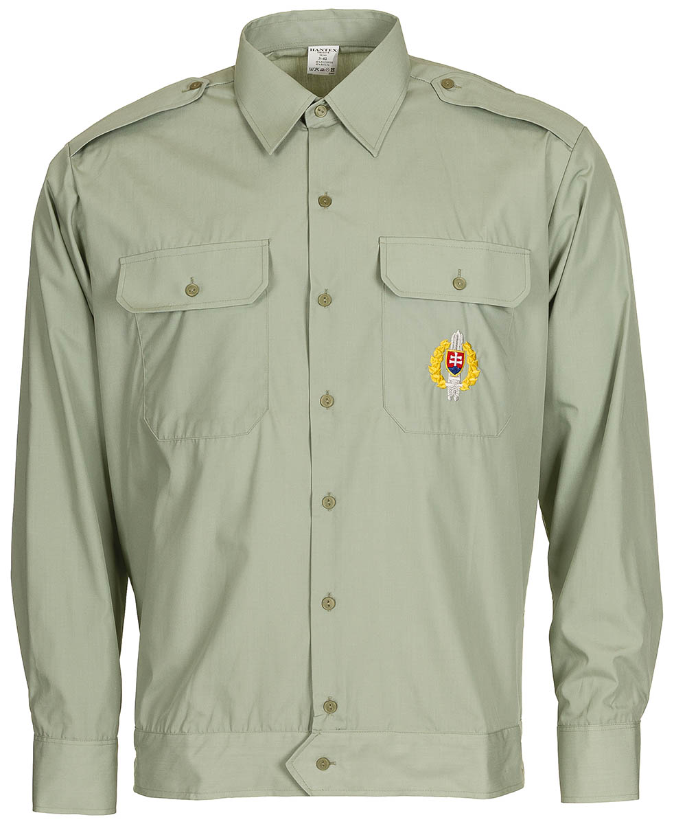 Artikelbild 1 des Artikels “SK Diensthemd, langarm, grün, gebr. “