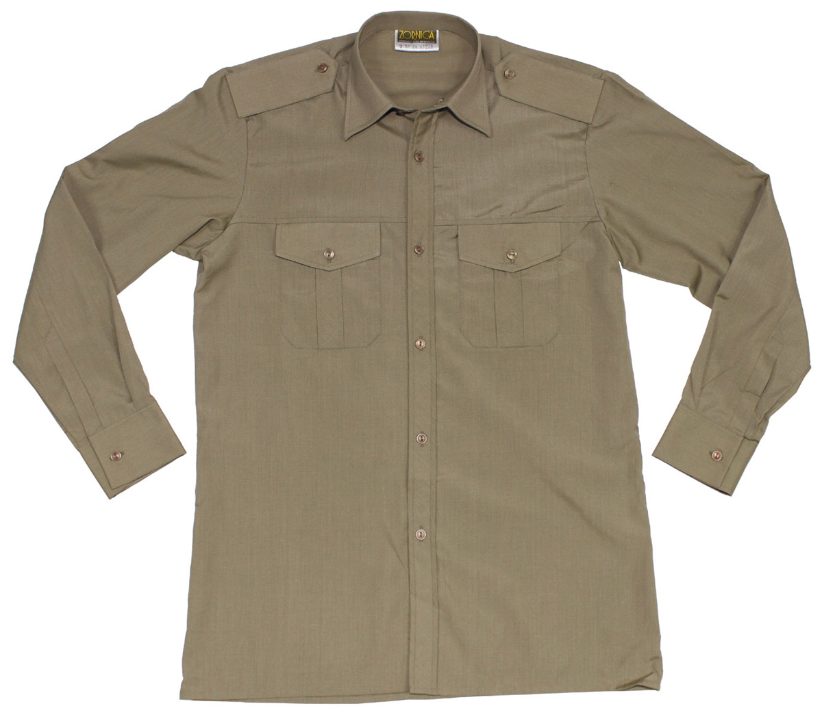 Artikelbild 1 des Artikels “CZ/SK Feldhemd, khaki, langarm, gebr. “