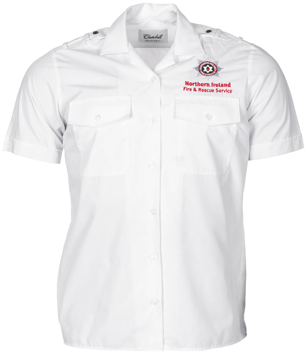 Artikelbild 1 des Artikels “NIR Diensthemd, weiß, kurzarm, 