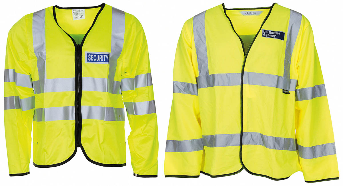 Artikelbild 1 des Artikels “Brit. Signaljacke, gelb, mit Reflektor, neuw. “