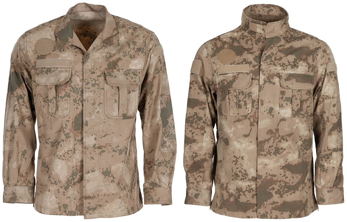 Artikelbild 1 des Artikels “Türk. Feldbluse, Rip Stop, M2018, gebr. “