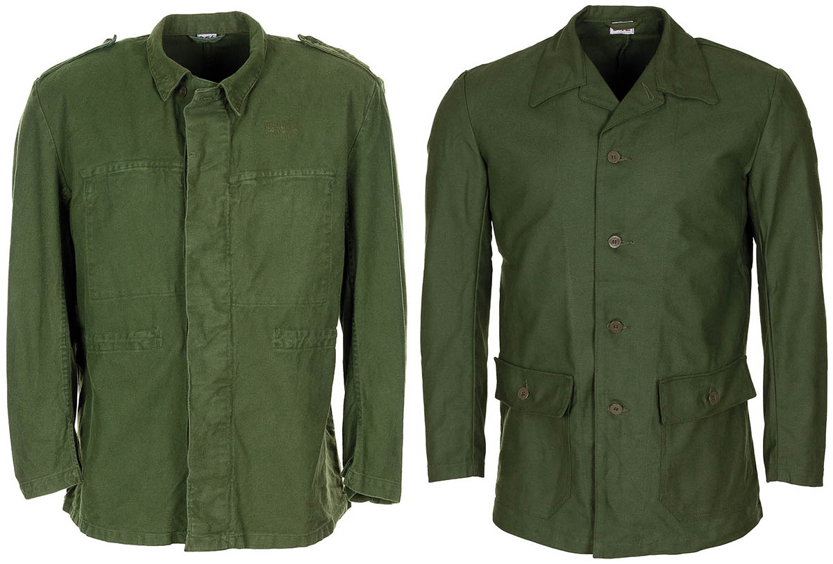Artikelbild 1 des Artikels “Schwed. Arbeitsjacke, oliv, gebr. “