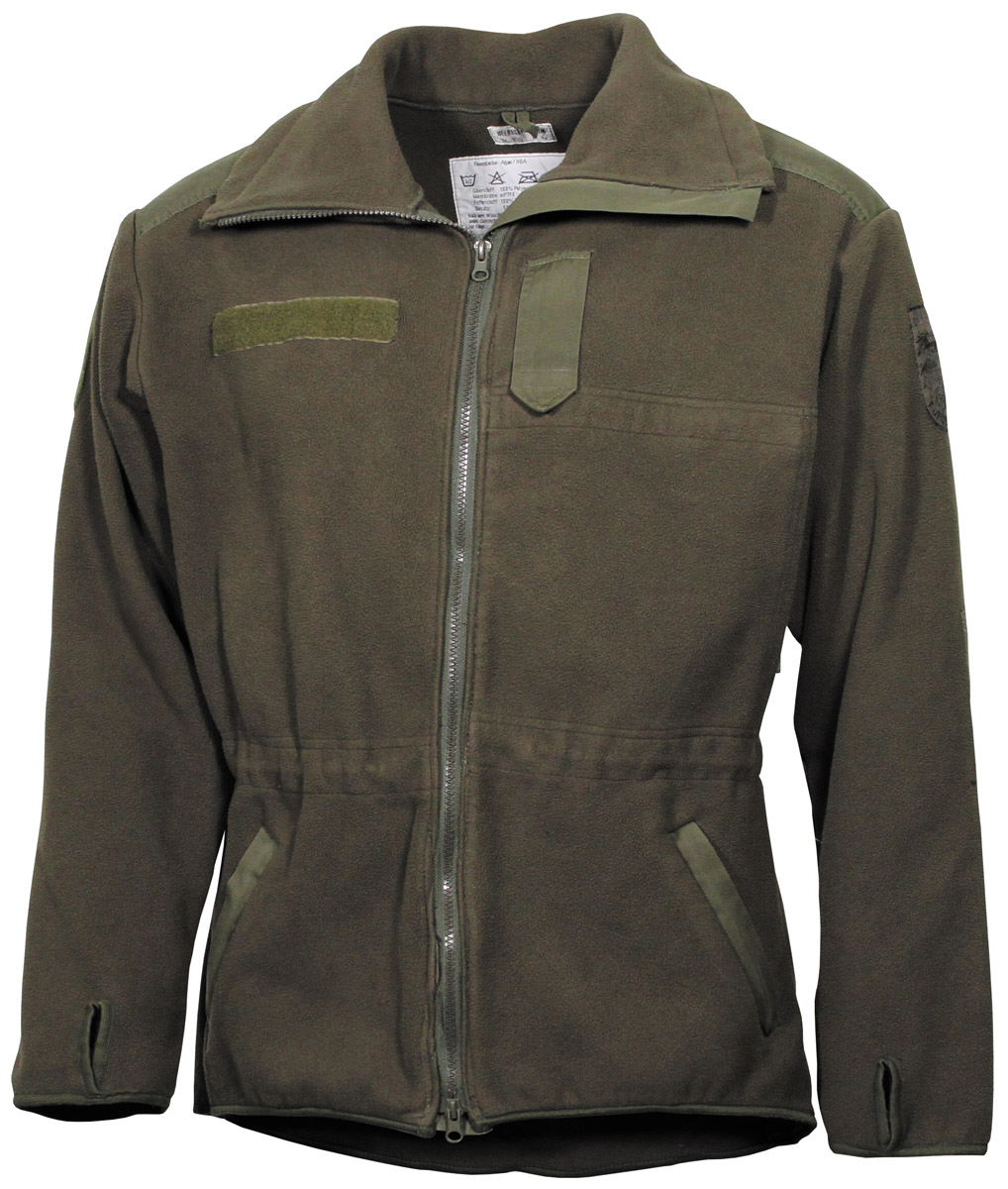 Artikelbild 1 des Artikels “Österr. Thermojacke, oliv, Fleece, mit Membrane, gebr. “