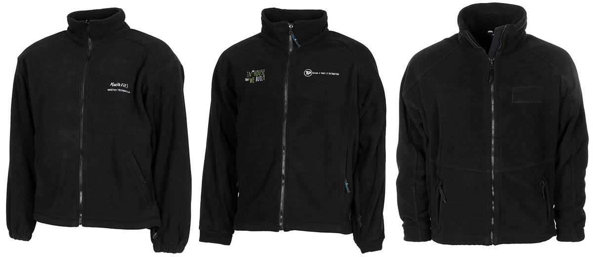 Artikelbild 1 des Artikels “Brit. Fleece-Jacke, schwarz, diverse Modelle, gebr. “