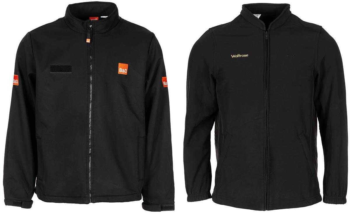 Artikelbild 1 des Artikels “Brit. Softshell Jacke, schwarz, gebr. “
