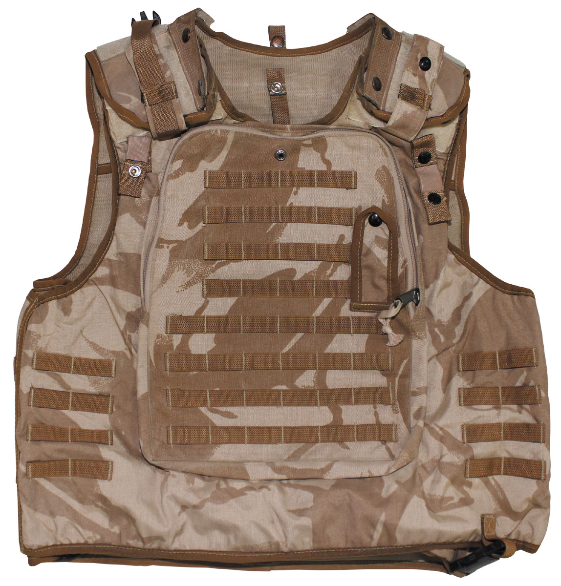 Product image 1 of the product “GB Cover Body Armour, MK II, DPM desert, used ”