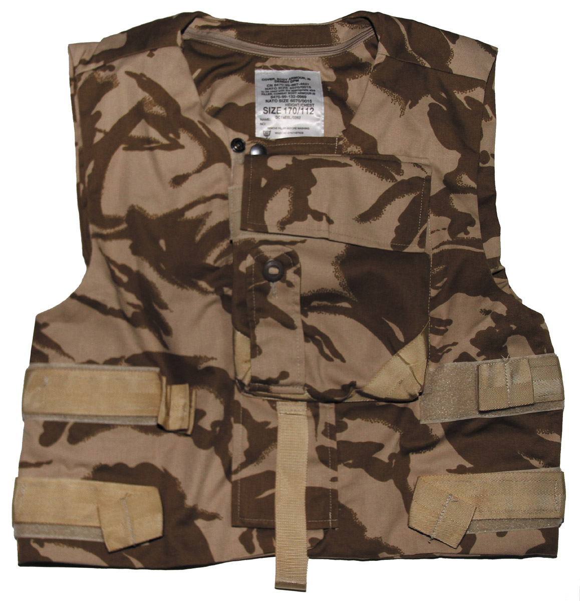 Artikelbild 1 des Artikels “Brit. Cover-Combat-Weste, DPM desert, gebr. “