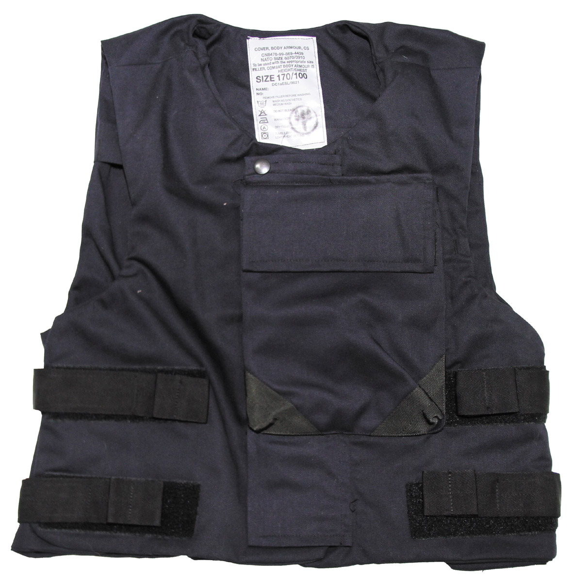 Artikelbild 1 des Artikels “Brit. Cover-Combat-Weste, dunkelblau, gebr. “