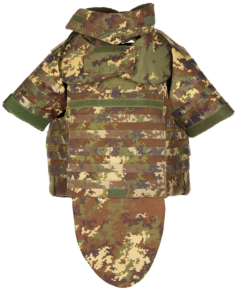 Artikelbild 1 des Artikels “Ital. Schutzweste, NC4-09, vegetato, gebr. (EXP.BESCHRÄ.) “