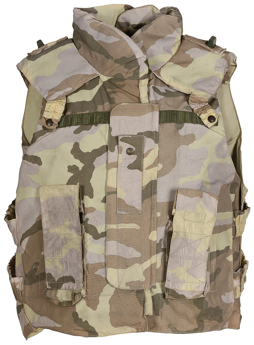 Product image 1 of the product “IT Flak Jacket, desert, used (EXP.RESTRICTIONS) ”