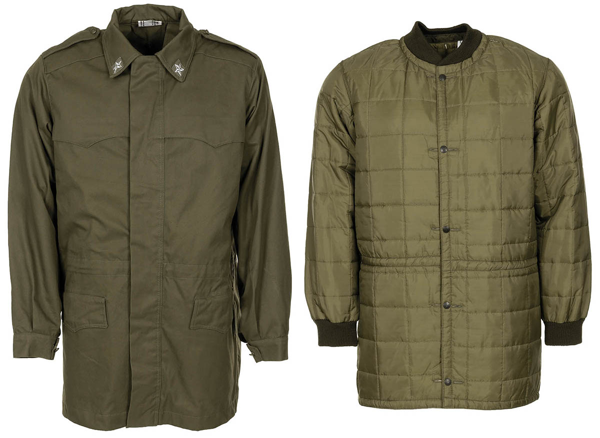 Artikelbild 1 des Artikels “Ital. Feldparka, oliv, mit Futter, neuw. “