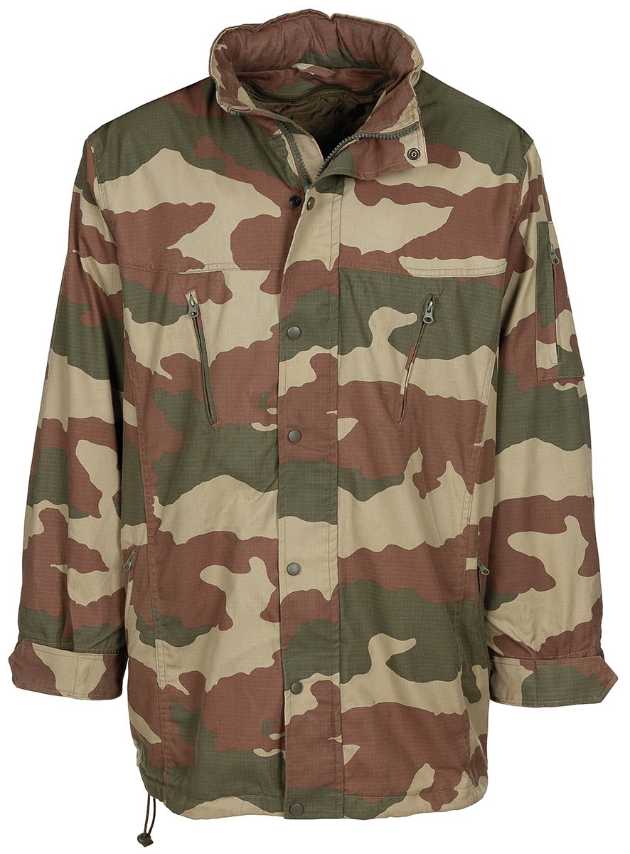 Artikelbild 1 des Artikels “Türk. Feldparka, Rip Stop, woodland, mit Futter, gebr. “