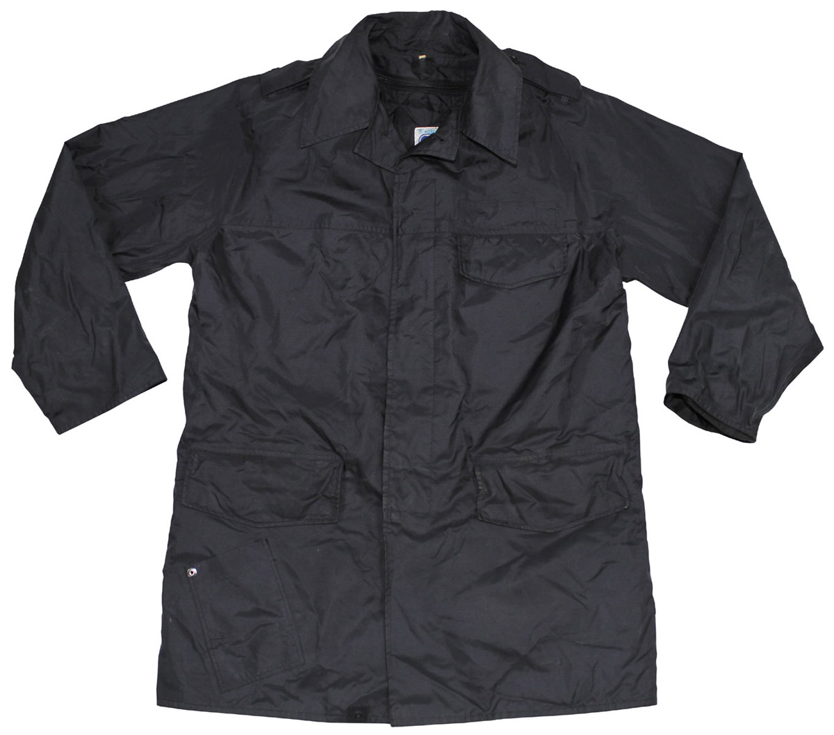 Artikelbild 1 des Artikels “Brit. Regenjacke, schwarz, gefüttert, gebr. “