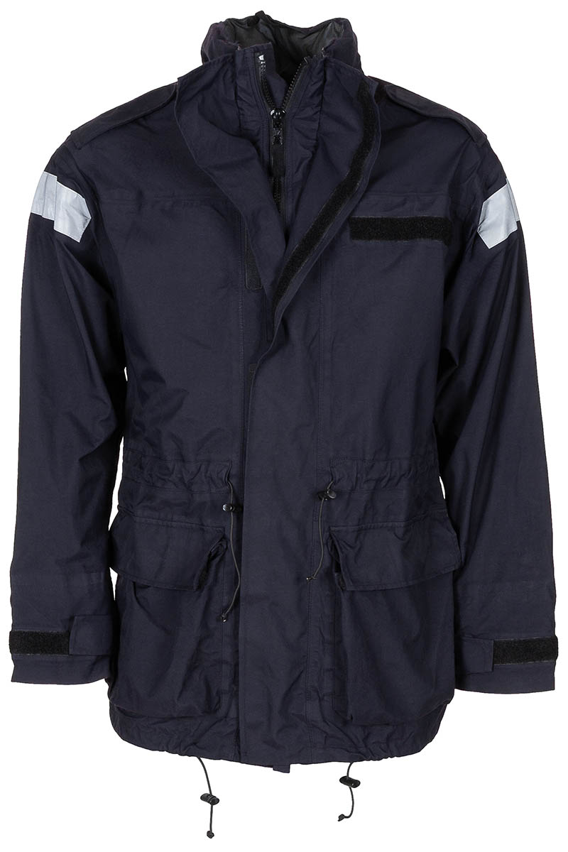 Artikelbild 1 des Artikels “Brit. Nässeschutzjacke, RN, blau, gebr. “