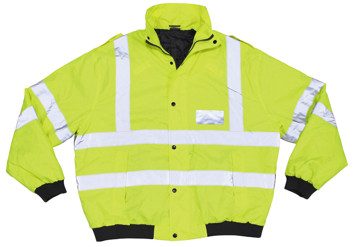 Image 1 de l'article GB Veste Haute Visibilité. jaune, imperméable, doublure, occ. 